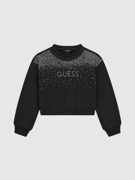 Sweatshirt Guess Menina Relaxed Baby Ls Active Top Sweatshirt Guess Menina Relaxed Baby Ls Active Top
