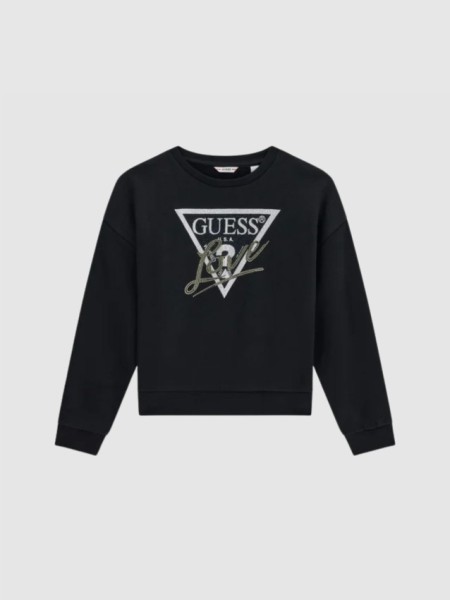 Sweatshirt Guess Menina Relaxed Regular Ls Active Top