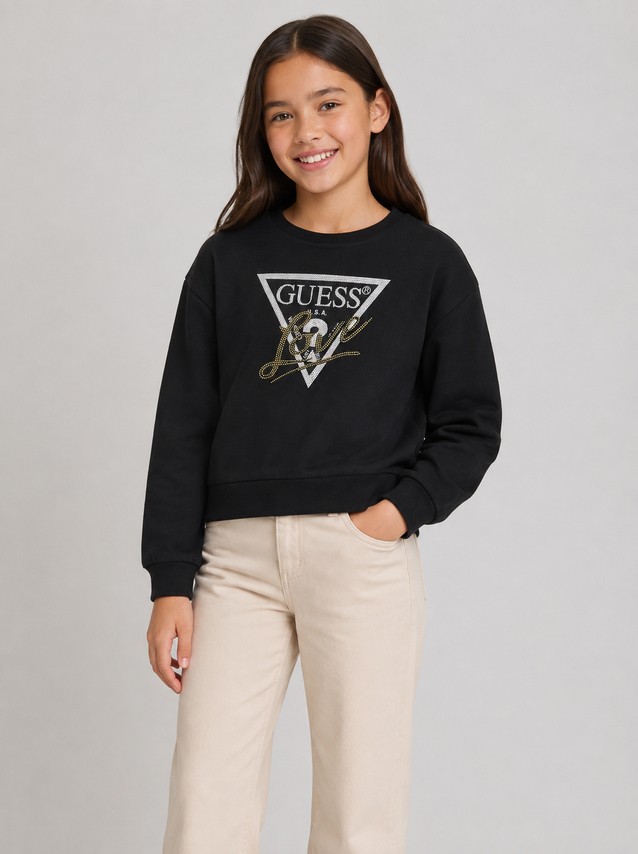 Sweatshirt Guess Menina Relaxed Regular Ls Active Top