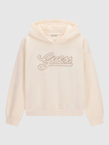 Sweatshirt Guess Menina Relaxed Regular  Hooded Ls Act