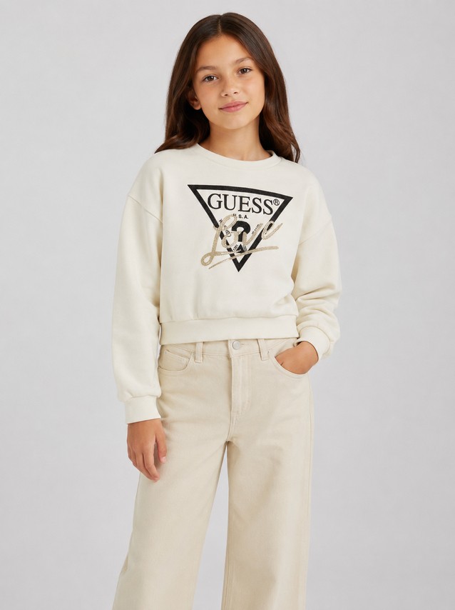 Sweatshirt Guess Menina Relaxed Regular Ls Active Top