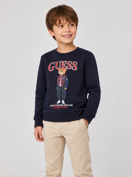 Sweatshirt Guess Menino Ls Active Top Sweatshirt Guess Menino Ls Active Top