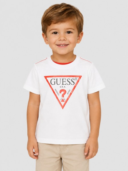 Camiseta Masculino Guess Kids Camiseta Masculino Guess Kids