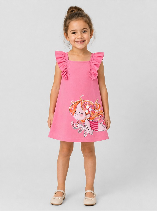 Vestido Mayoral Menina  Vestido Folhos