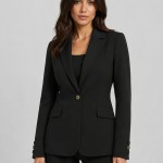 Blazer Guess Mulher Claudie Single Breast Blazer