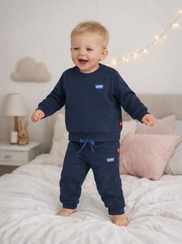 Conjunto 2 Pe�as Levis Menino Lvn Hoodie & Jogger Set