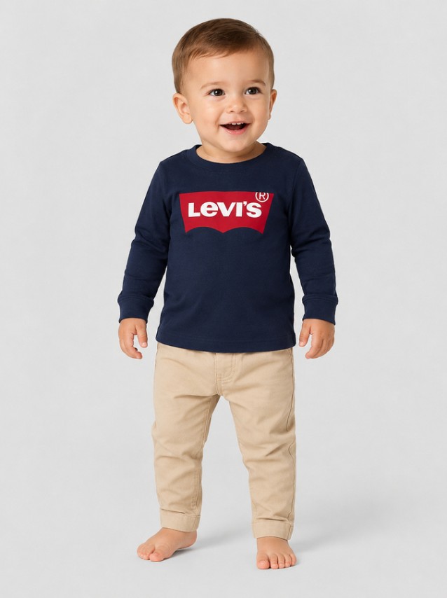 Camisola Levis Menino Lvb-L/s Batwing Tee