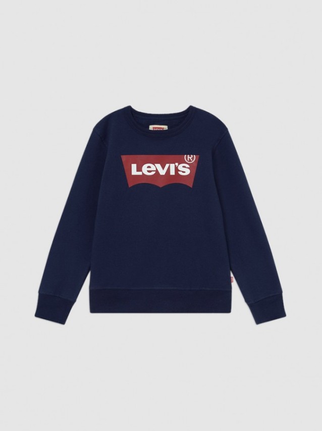 Sweatshirt Levis Menino Batwing Crewneck Sweatshirt