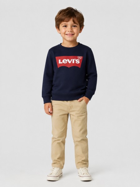 Sweatshirt Levis Menino Batwing Crewneck Sweatshirt Sweatshirt Levis Menino Batwing Crewneck Sweatshirt