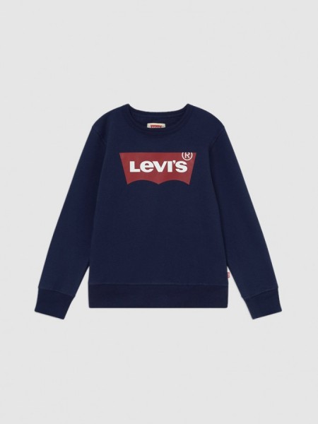 Sweatshirt Levis Menino Batwing Crewneck Sweatshirt