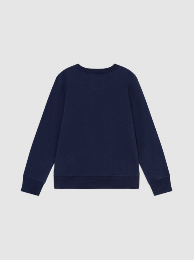 Sweatshirt Levis Menino Batwing Crewneck Sweatshirt