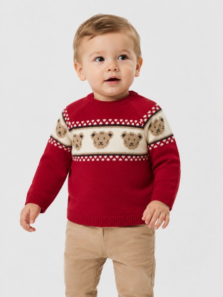 Camisola Mayoral Menino Jersey Jacquard Camisola Mayoral Menino Jersey Jacquard