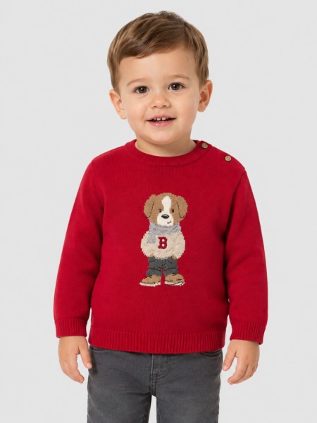 Camisola Mayoral Menino Jersey Intarsia Camisola Mayoral Menino Jersey Intarsia