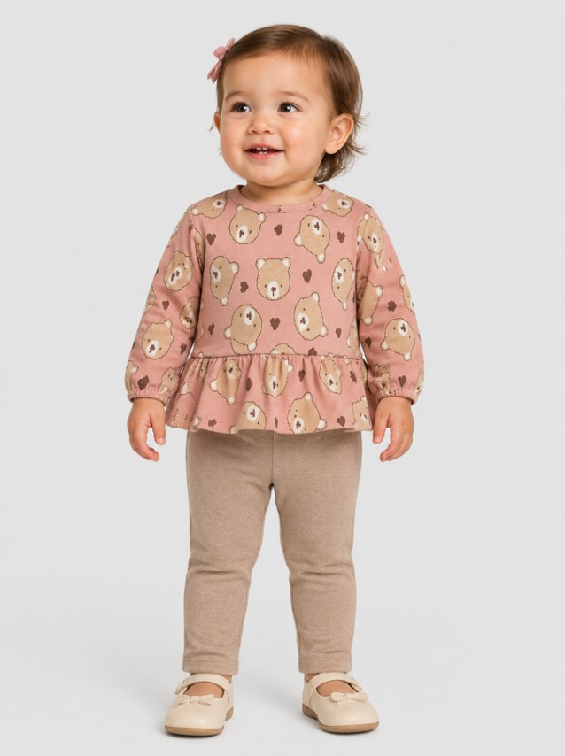 Conjunto 2 Peças Mayoral Menina Conj Leggings Jacquard