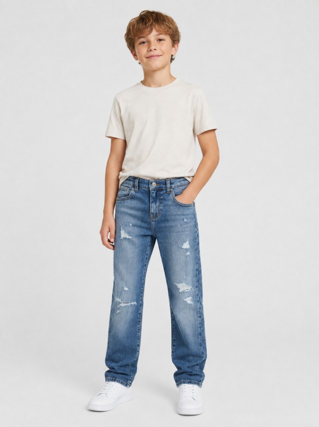 Jeans Guess Menino Regular Comfort Denim Pants W/