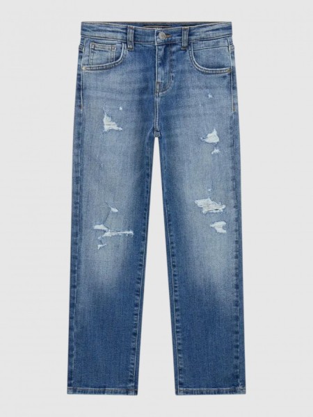 Jeans Guess Menino Regular Comfort Denim Pants W/