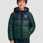 Casaco Guess Menino Polyester Hooded Ls Puffer Jac
