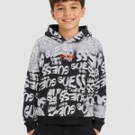 Sweatshirt Guess Menino Hooded Ls Active Top