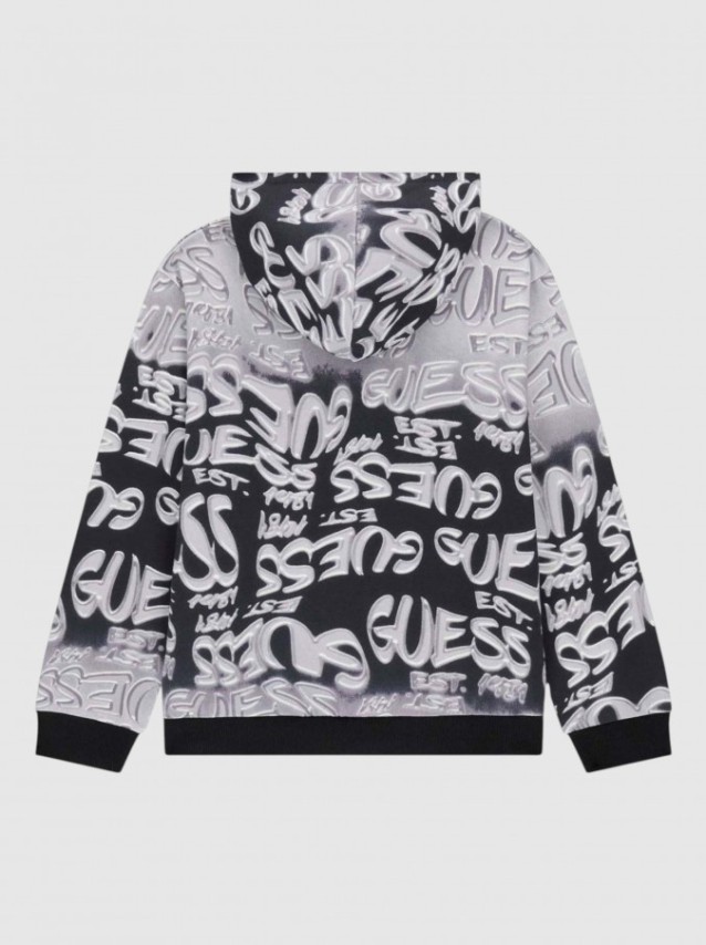 Sweatshirt Guess Menino Hooded Ls Active Top