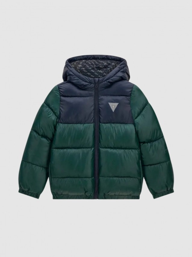 Casaco Guess Menino Polyester Hooded Ls Puffer Jac