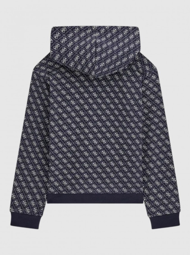Sweatshirt Guess Menino Hooded Ls Active Top
