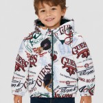 Casaco Guess Menino Polyester Hooded Ls Puffer Jac