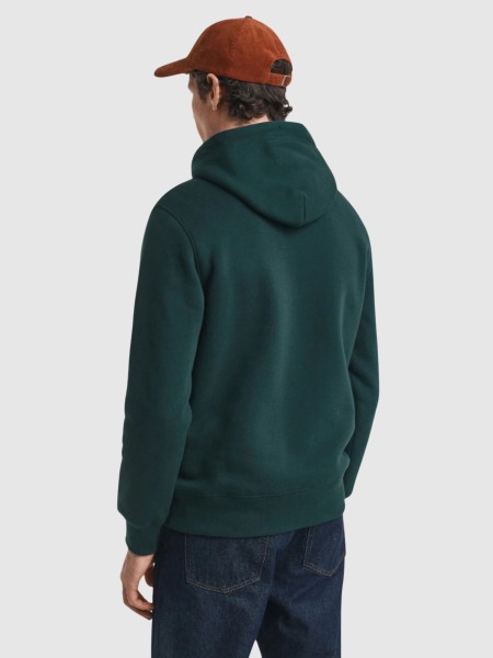 Sweatshirt Gant Homem Reg Shield Hoodie