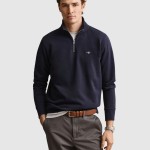 Sweatshirt Gant Homem Reg Shield Half Zip Sweat