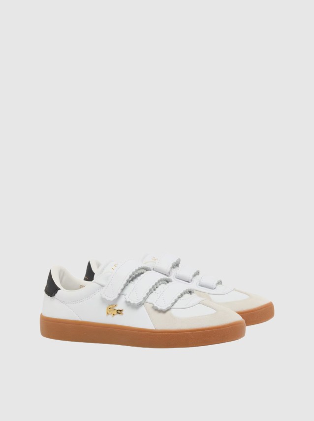 Sapatilha Lacoste Mulher Womens Baseshot Pro Strap Sneakers