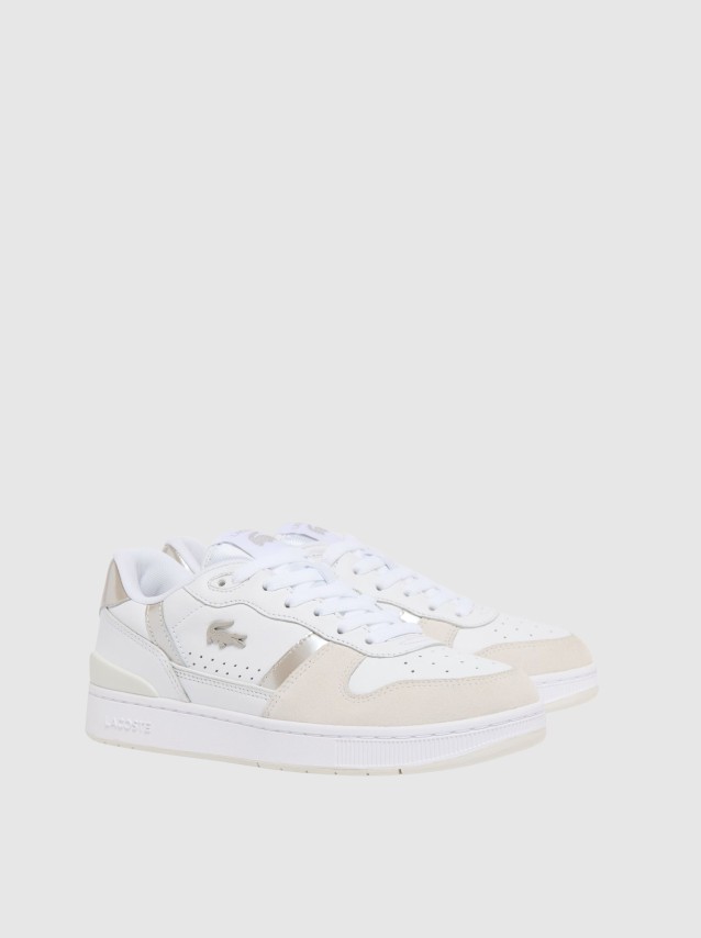 Sapatilha Lacoste Mulher Womens T-Clip Set Sneakers