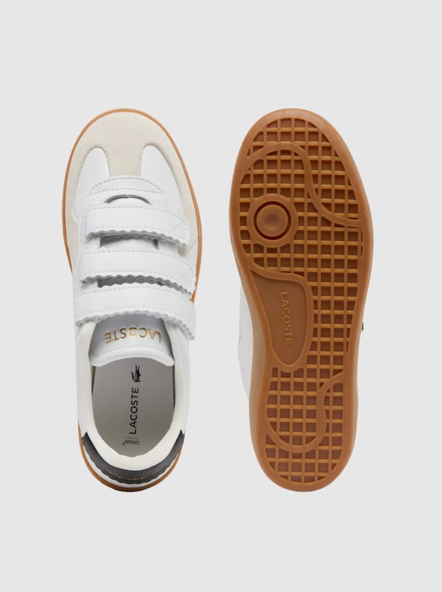 Sapatilha Lacoste Mulher Womens Baseshot Pro Strap Sneakers