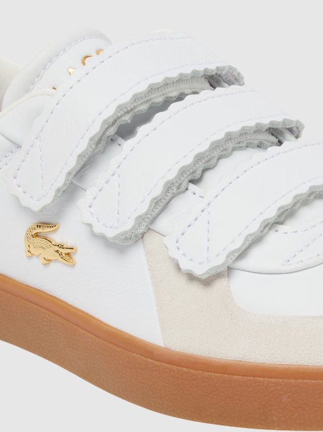 Sapatilha Lacoste Mulher Womens Baseshot Pro Strap Sneakers