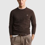 Camisola Gant Homem Superfine Lambswool C-Neck