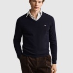 Camisola Gant Homem Superfine Lambswool V-Neck