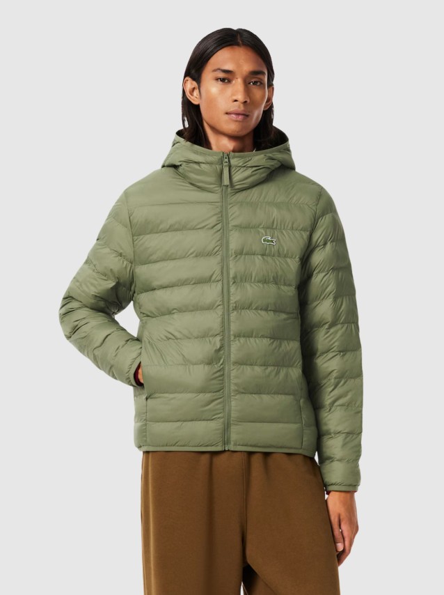 Kispo Lacoste Homem Puffer Jackets Male Adult Woven