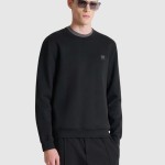 Sweatshirt Antony Morato Homem Sweatshirt Regular Fit Interlock Fabric With Plate On Heart