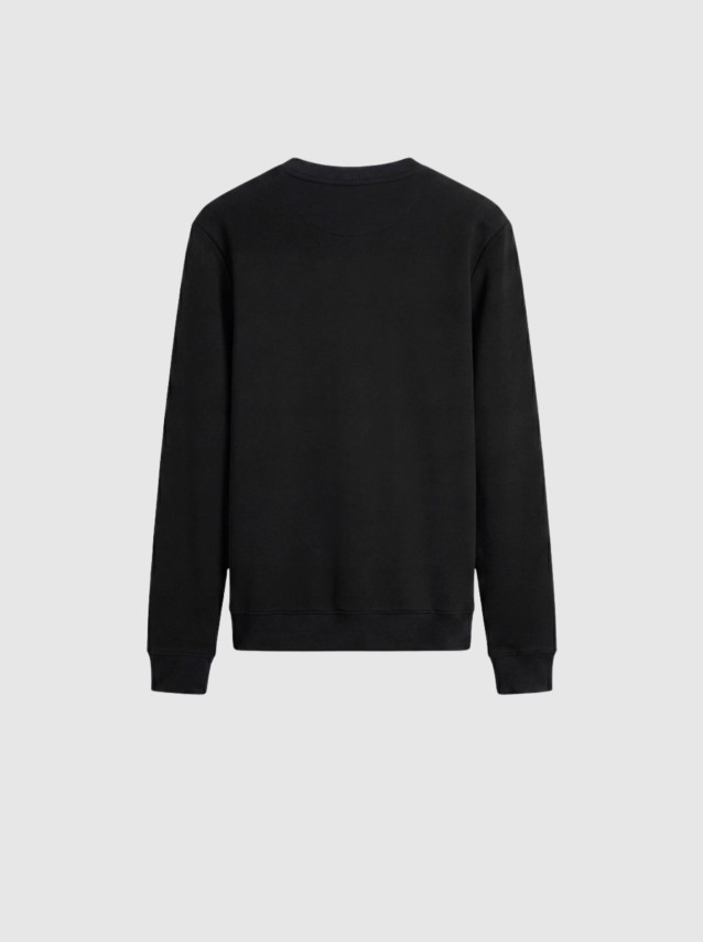 Sweatshirt Antony Morato Homem Sweatshirt Regular Fit Interlock Fabric With Plate On Heart