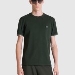 T-Shirt Antony Morato Homem  Regular  Fit In Soft Jersey Cotton Fabric  With Rib On Cuffs And Foam L