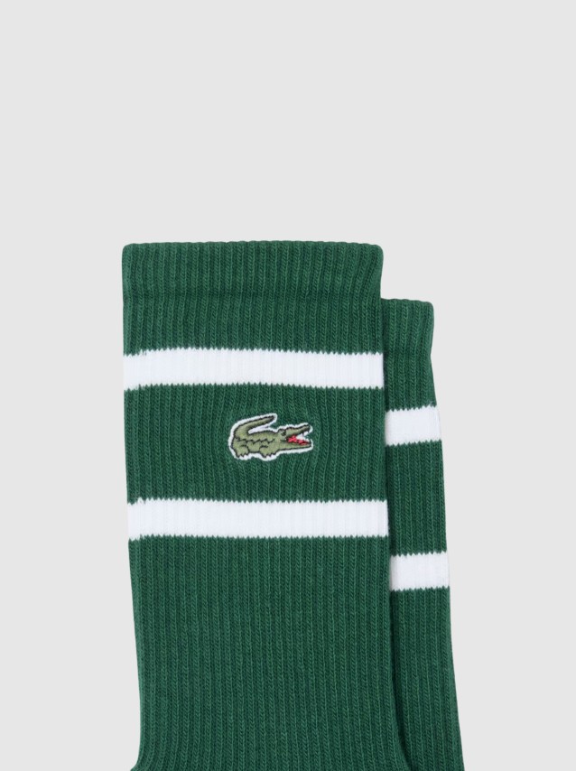 Meias Lacoste Homem Crew Socks Unisex