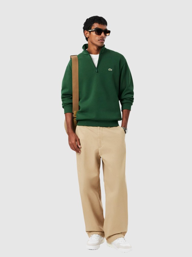 Sweatshirt Lacoste Homem Half-Zip Sweatshirts Male Adult Knit