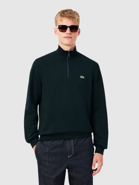 Sweatshirt Lacoste Homem Half-Zip Sweatshirts Male Adult Knit Sweatshirt Lacoste Homem Half-Zip Sweatshirts Male Adult Knit
