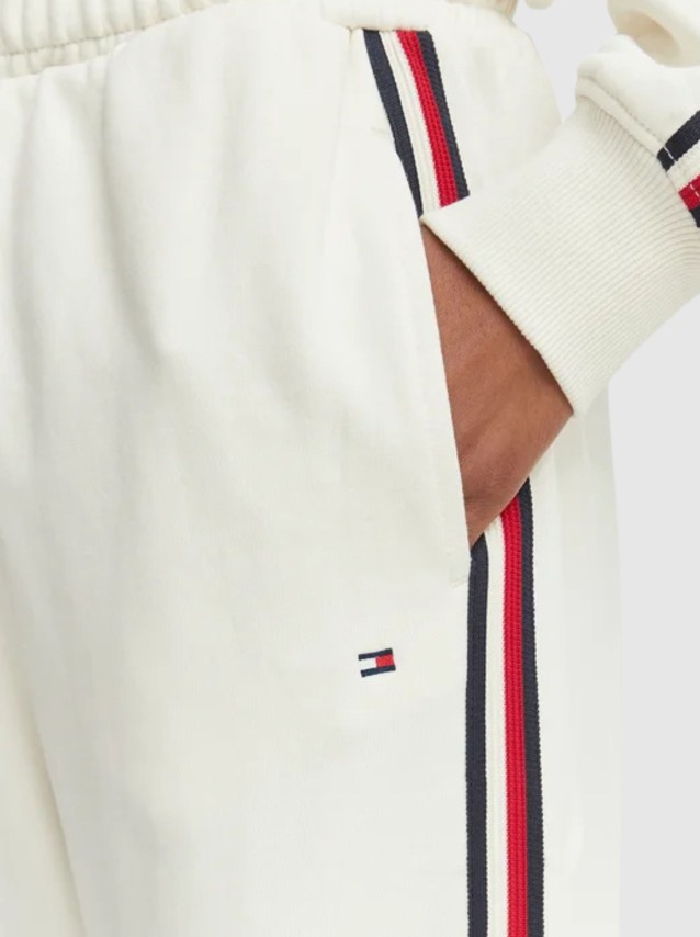 Cal�as Tommy Hilfiger Mulher Wide Leg Jogger