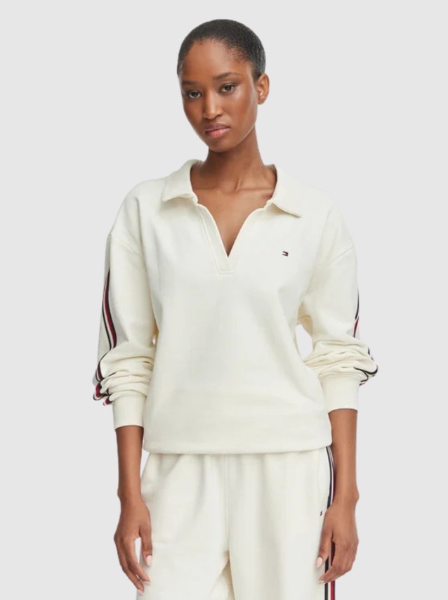 Camisola Tommy Hilfiger Mulher Rugby Sweater