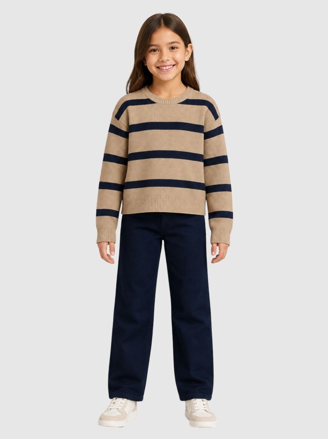 Camisola Name It Menina Nkfvnilla Ls Sh Knit