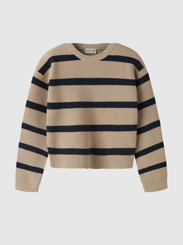 Camisola Name It Menina Nkfvnilla Ls Sh Knit