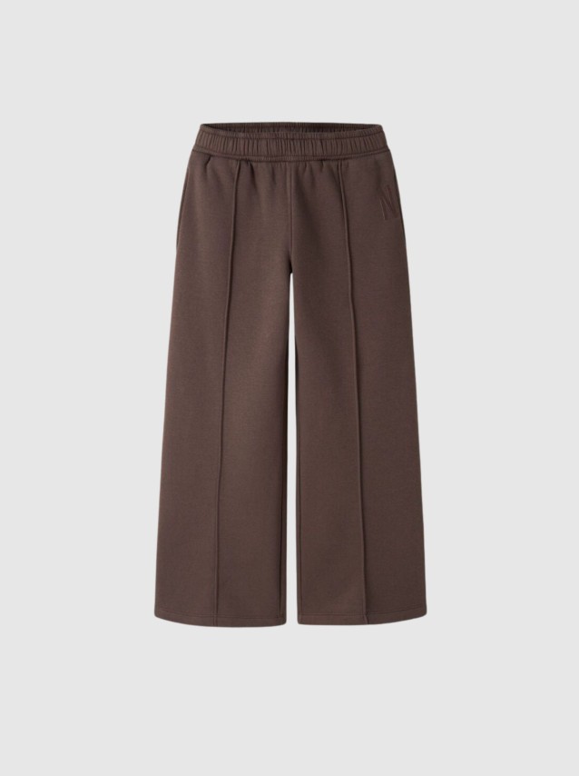 Cal�as Name It Menina Nkfnillina Wide Swe Pant Bru Pb