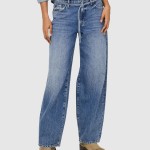 Jeans Only Mulher Onlgianna Mw Straight Dnm Dot596 Noos