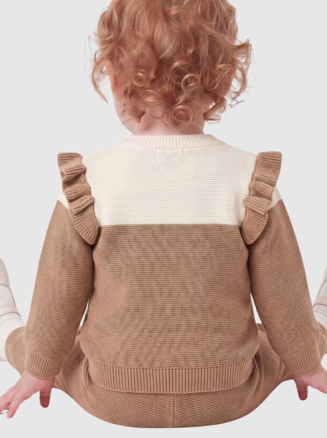 2 Peças Guess Menina Set: Ls Sweater + Sweater Pant