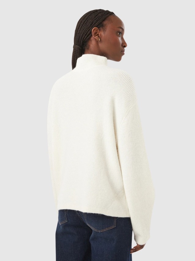 Camisola Tommy Jeans Mulher Tjw Mockneck Badge Sweater Ext