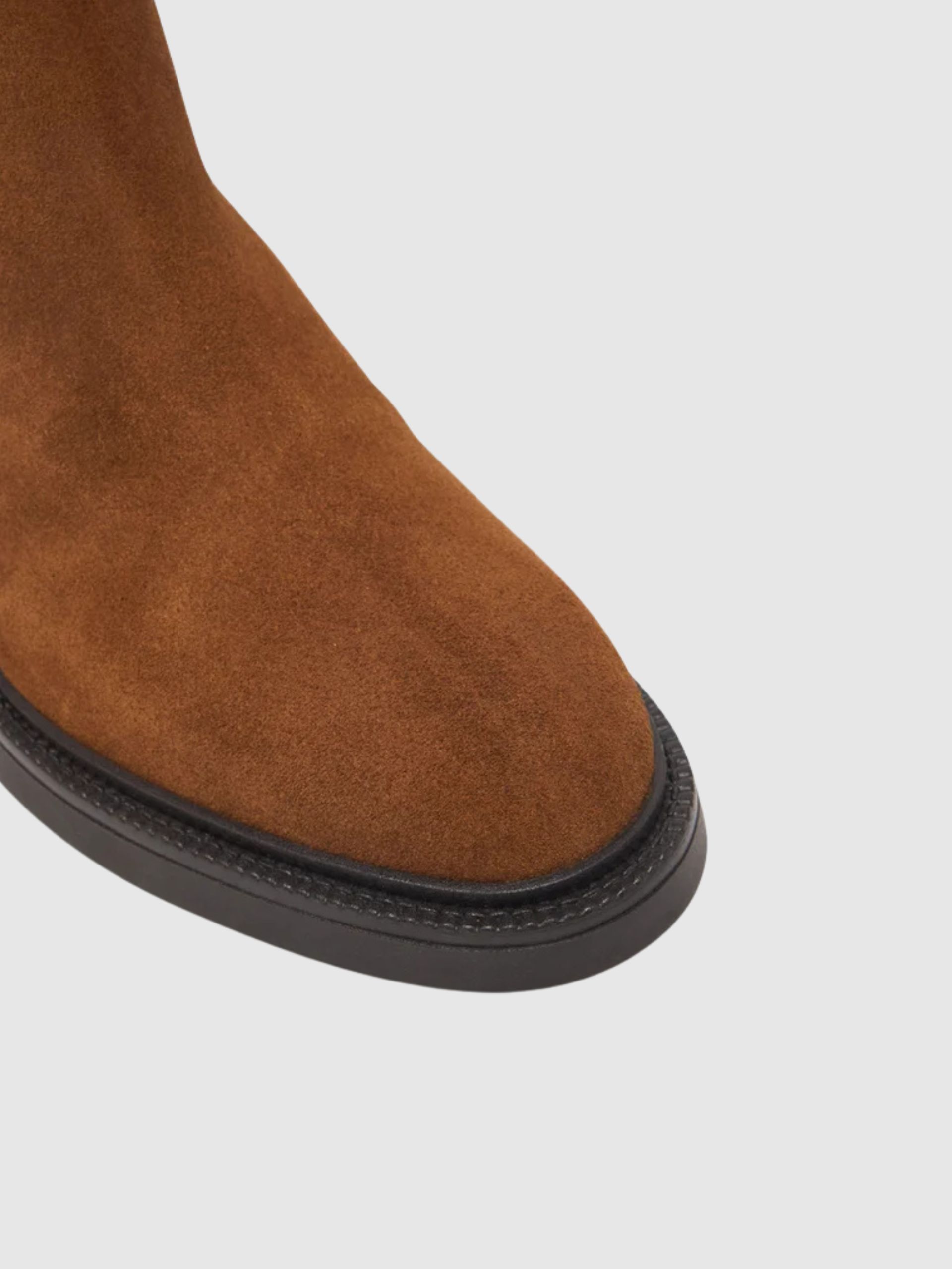 Bota Tommy Hilfiger Homem Corporate Casual Suede Chelsea